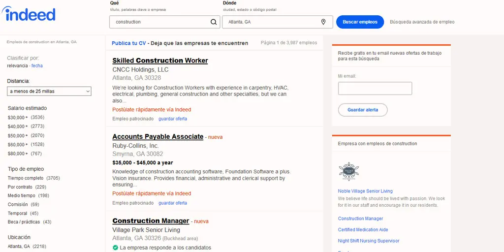 trabajos para latinos estados unidos indeed