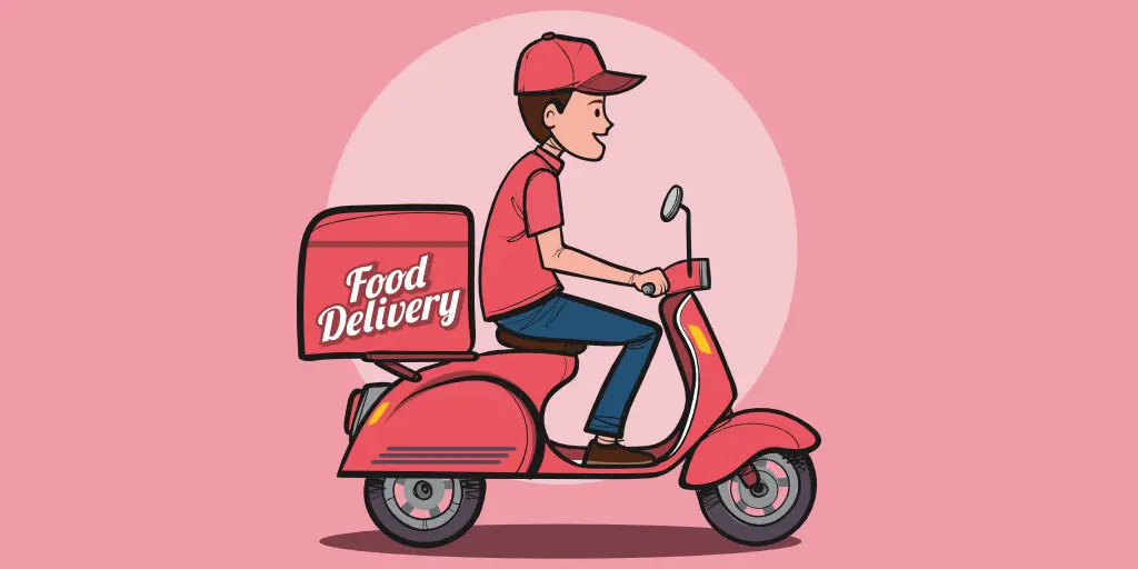 trabajos sin experiencia repartir comida