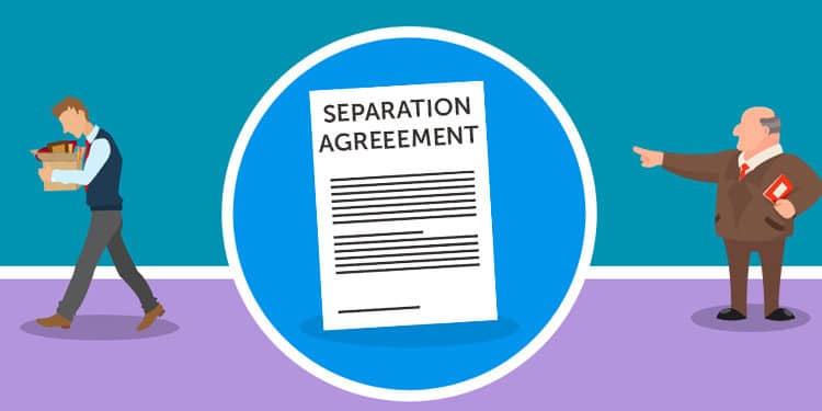 separation agreement severance pay liquidacion despido