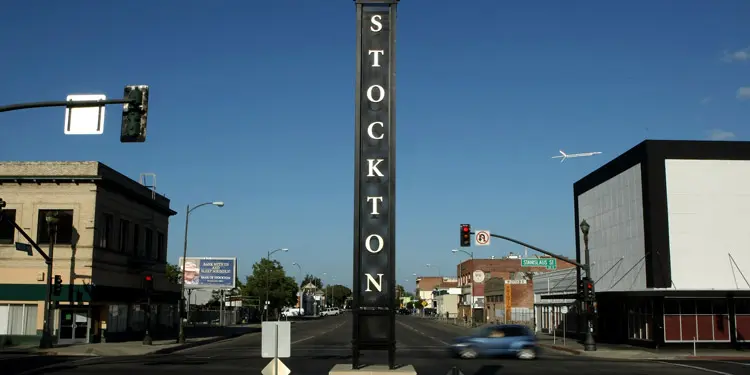 Trafico y transporte en Stockton