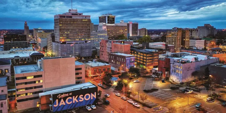 vivir en Jackson Mississippi