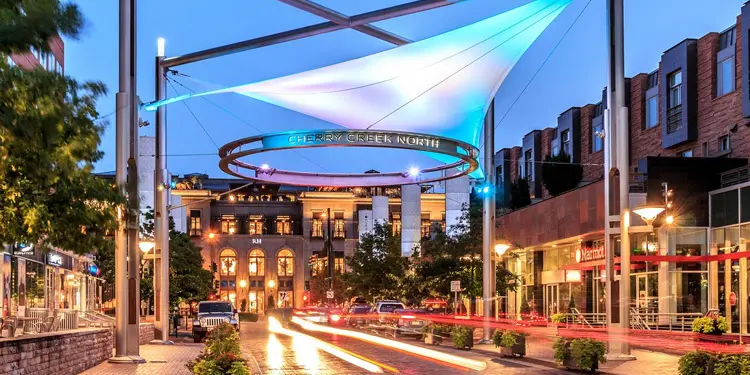 Cherry Creek mejores lugares para vivir en Denver Colorado