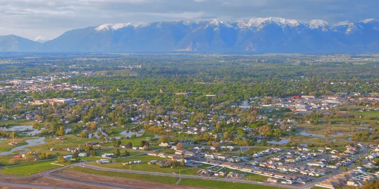 Kalispell ciudades mas economicas Montana