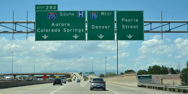 Trafico y transporte en Aurora