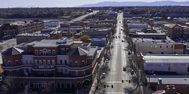 Trafico y transporte en Pueblo Colorado