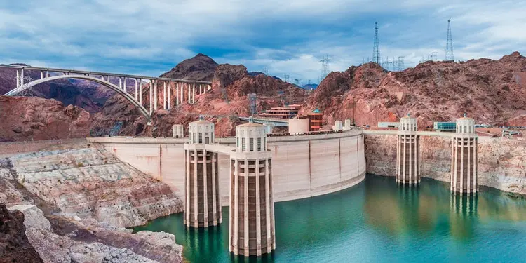 La presa de agua Hoover Hoover Dam Nevada
