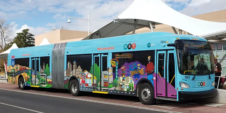 Trafico y transporte en Albuquerque New Mexico