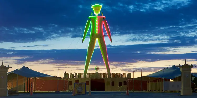 burning man vivir en Nevada