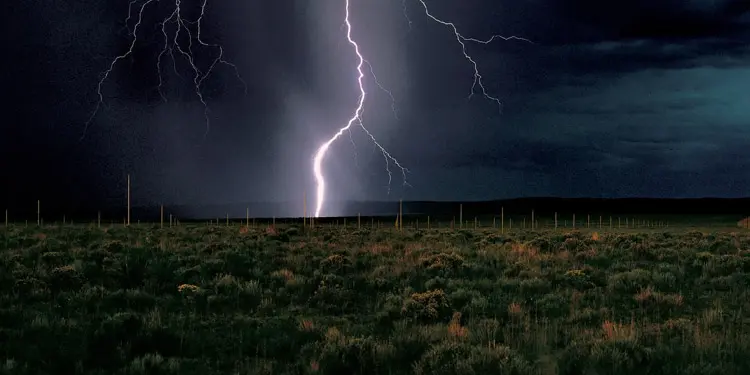Campo de relampagos lightning field New Mexico