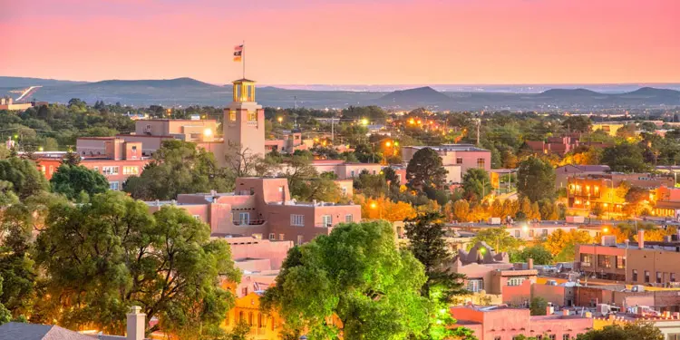 santa fe mejores ciudades New Mexico