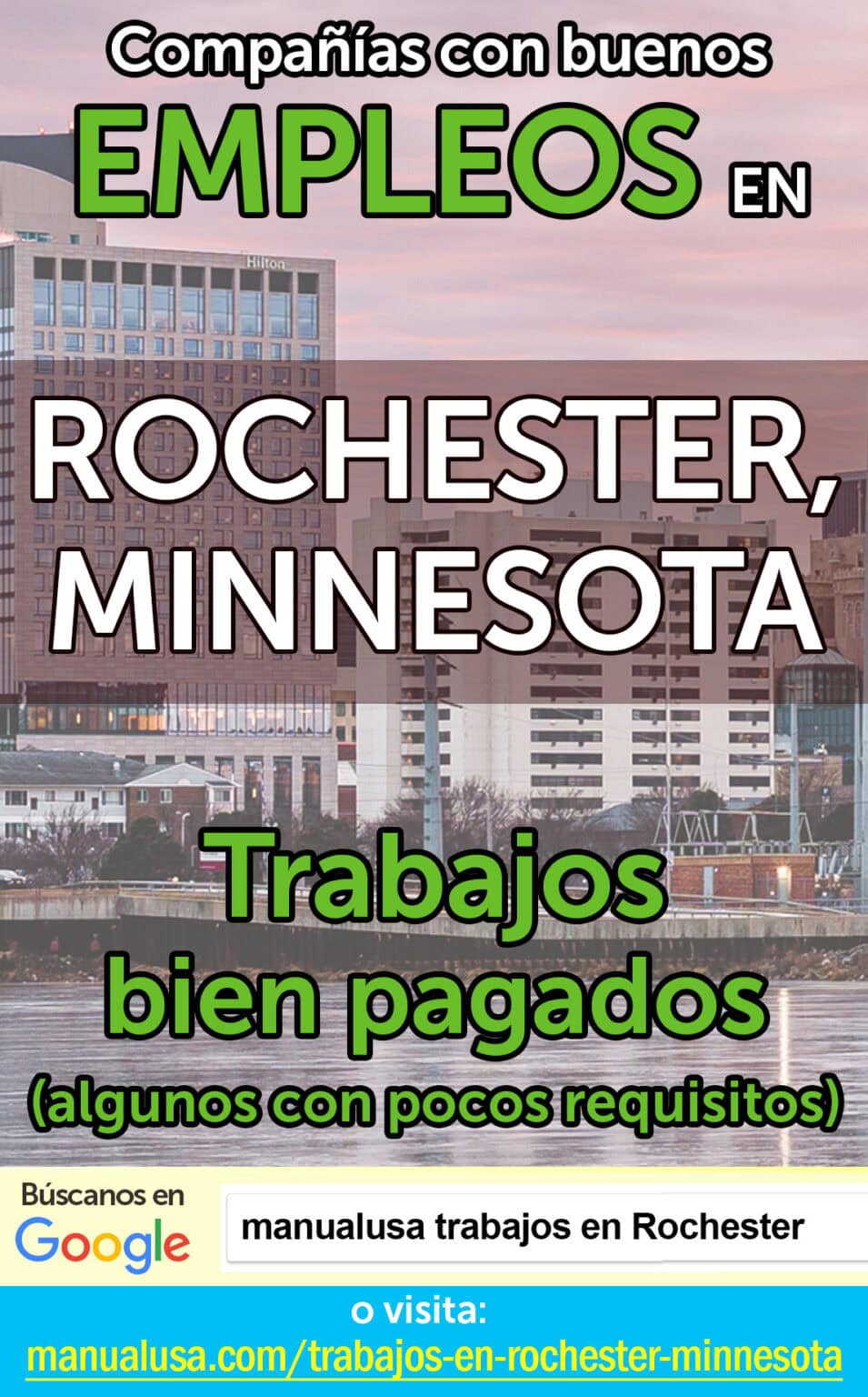 Compañías con trabajos en Rochester, Minnesota en 2025