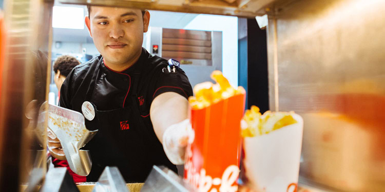 Chick fil A trabajos fáciles de conseguir