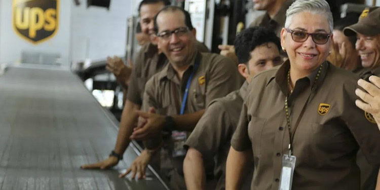 UPS trabajos fáciles de conseguir