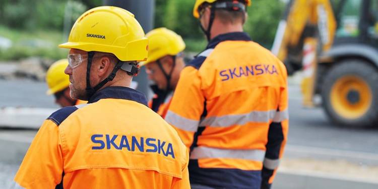 Skanska trabajos en USA